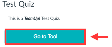 Access the Instructor's Panel by clicking on "Go to Tool" on the Assignment/Quiz page you've just created